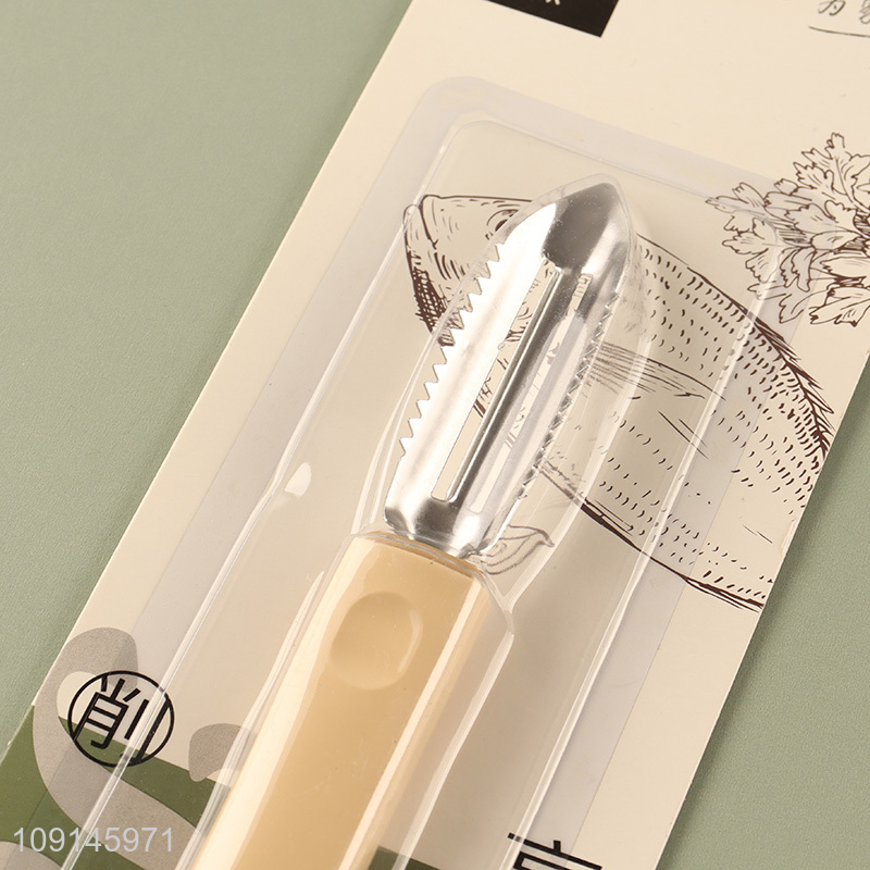 Good Quality Stainless Steel Fish Scale Remover Vegetable Fruit Peeler