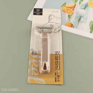 Factory Supply Swivel Peeler Stainless Steel Vegetable and Fruit Peeler