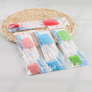 Top selling 2pcs bakeware set cheese spatula oil brush baking brush set