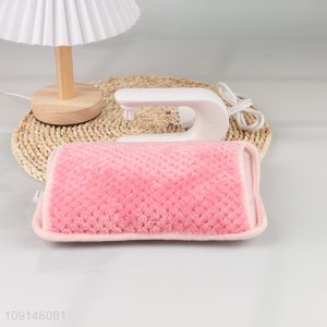 Best selling pink 220-240v rechargable electric hot water bag for winter