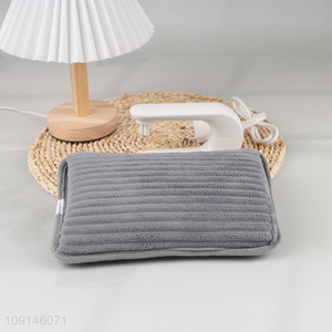 Good quality winter plush rechargable electric <em>hot</em> <em>water</em> <em>bag</em> for sale