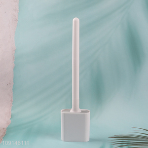 China factory bathroom accessories long handle toilet brush