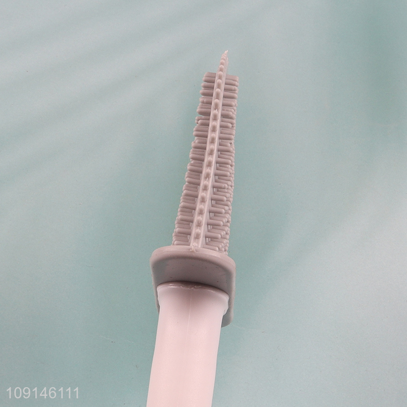 China factory bathroom accessories long handle toilet brush