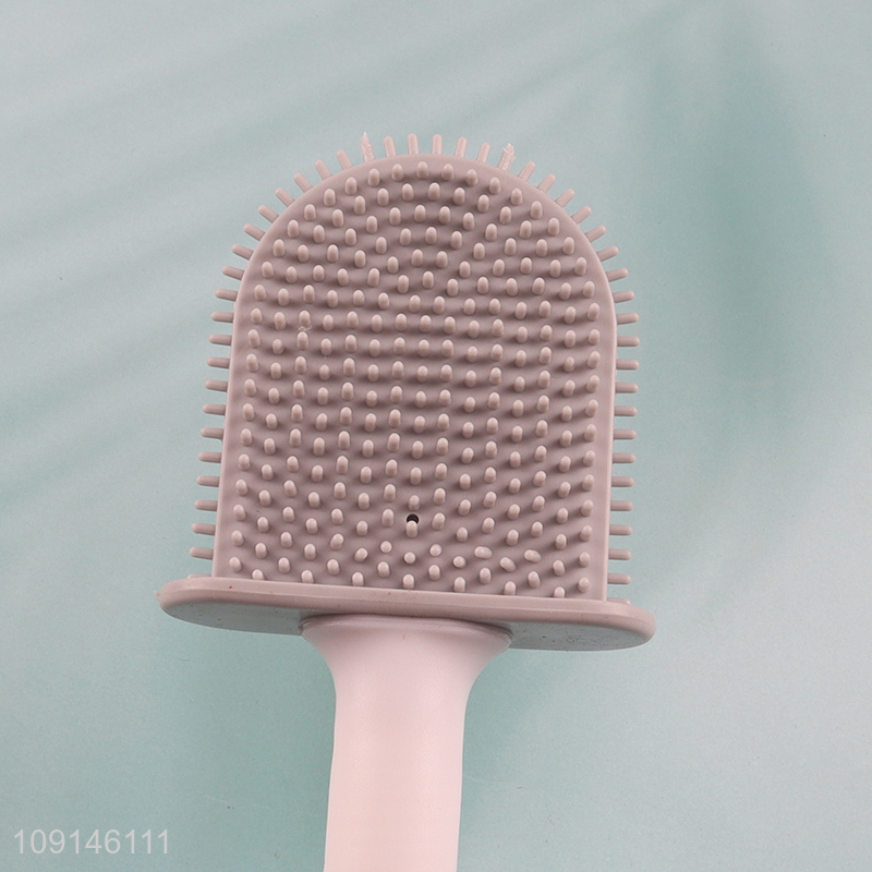 China factory bathroom accessories long handle toilet brush