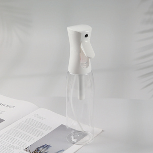 Hot selling clear plastic cosmetic fine mist sprayer bottle