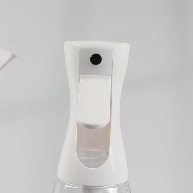 Hot selling clear plastic cosmetic fine mist sprayer bottle