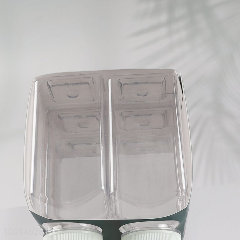 Factory price 6pcs kitchen reusable juice bottle with lid