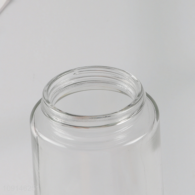 Most popular glass clear kitchen 2in1 oil spray bottle oil bottle