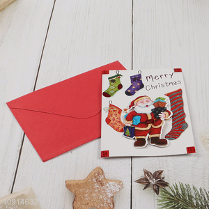 Top quality merry christmas greeting cards christmas gifts