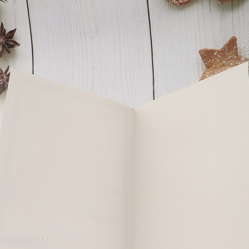 Top selling creative merry christmas greeting cards for gifts