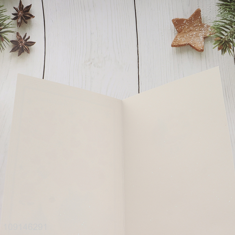 China factory merry christmas greeting cards for christmas gifts