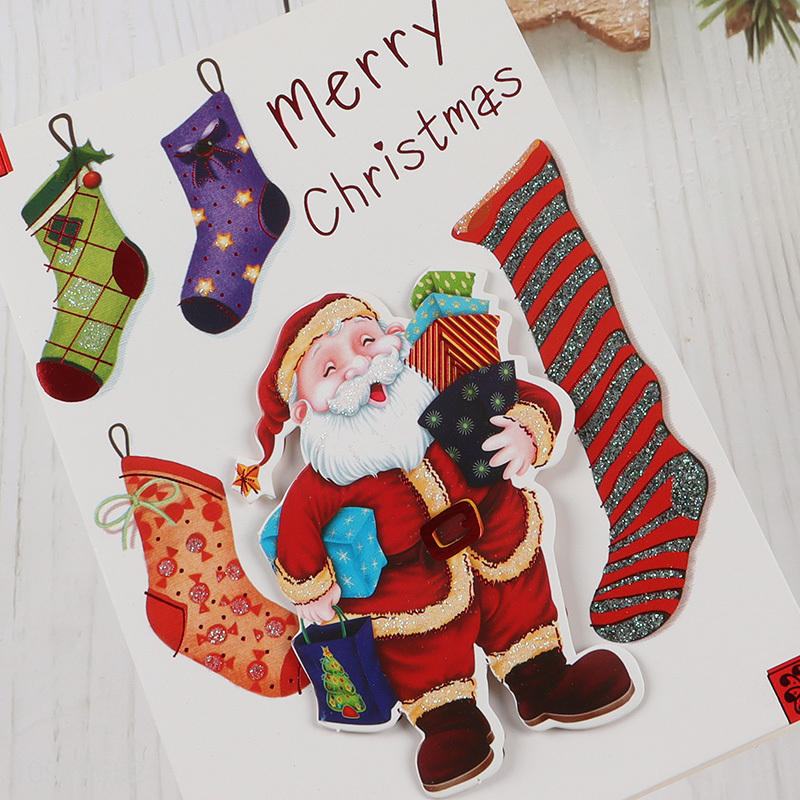Top quality merry christmas greeting cards christmas gifts