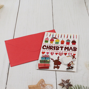 Hot products creative 3d christmas gifts christmas greeting cards