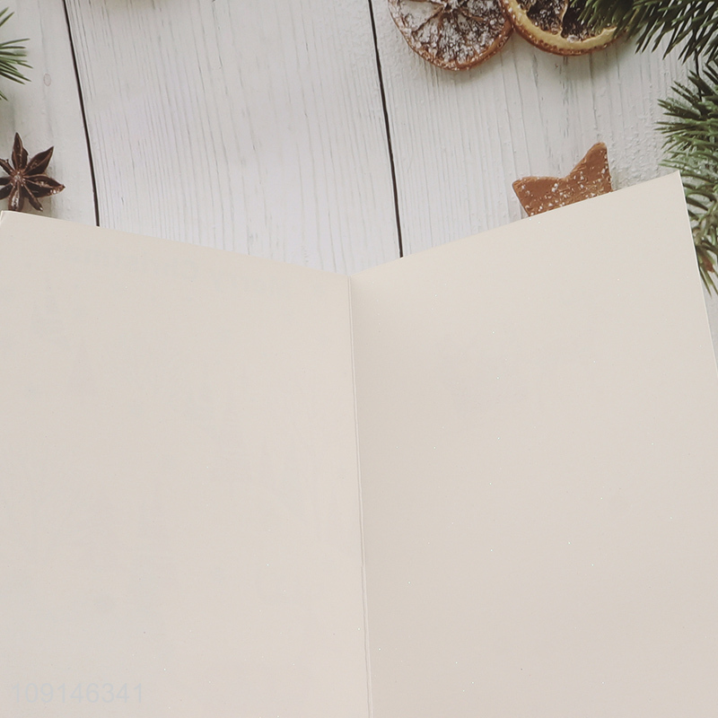 Hot selling creative christmas gifts merry christmas greeting cards