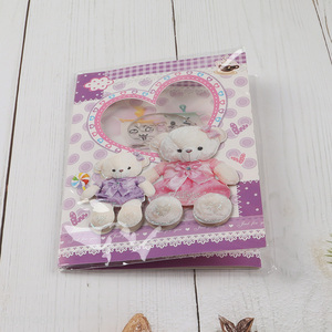 Best selling cartoon bear paper diy music greeting cards wholesale