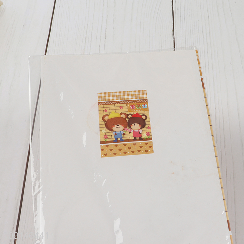 Latest products cartoon bear happy birthday diy music greeting cards