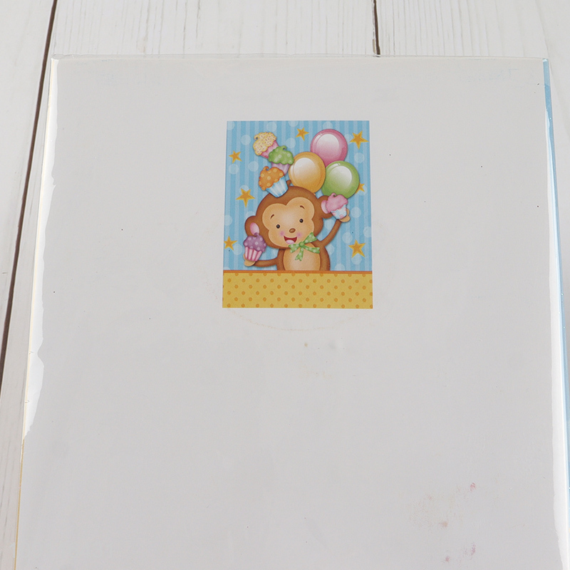 Top products cartoon monkey diy paper music greeting cards for birthday