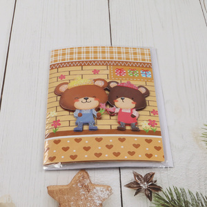 Latest products cartoon bear happy birthday diy music greeting cards
