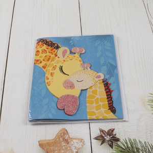 Low price happy birthday handmade diy music greeting cards