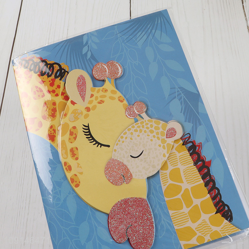 Low price happy birthday handmade diy music greeting cards