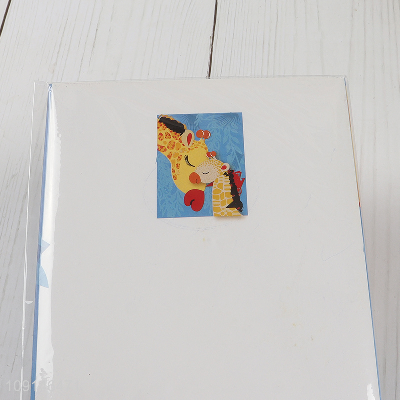 Low price happy birthday handmade diy music greeting cards