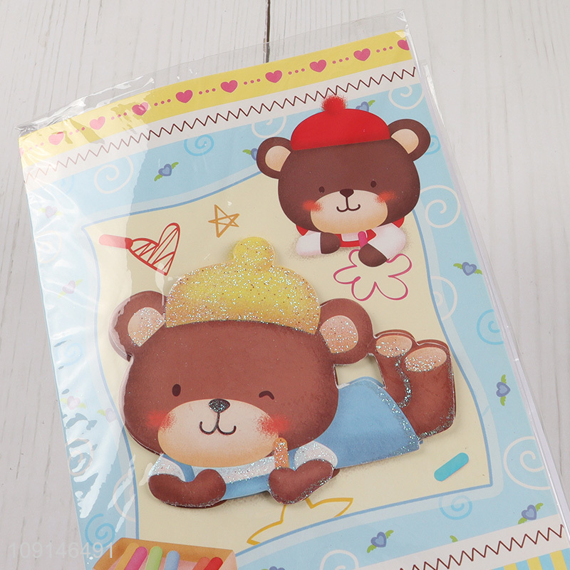 Best sale paper diy happy birthday music greeting cards for gifts