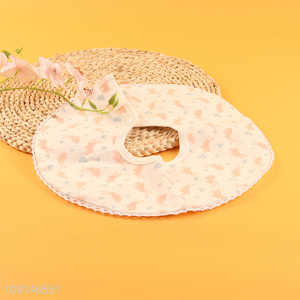 Top selling printed children baby cotton bibs wholesale