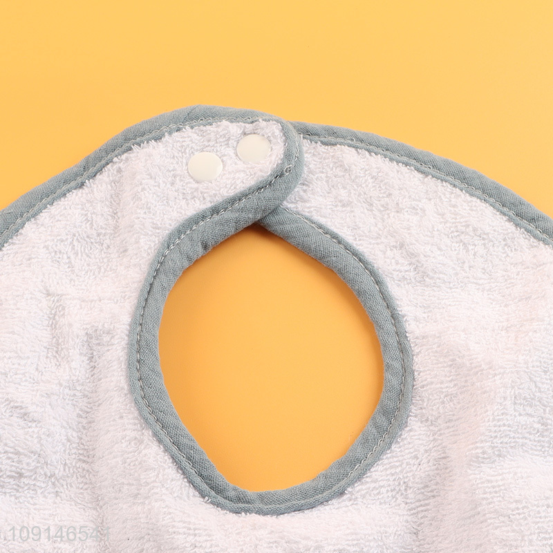 Top quality cotton baby bibs for teething and drooling