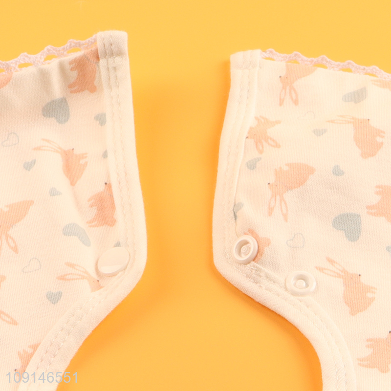 Top selling printed children baby cotton bibs wholesale