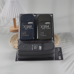 Top selling waterproof large capacity students pencil case with zipper