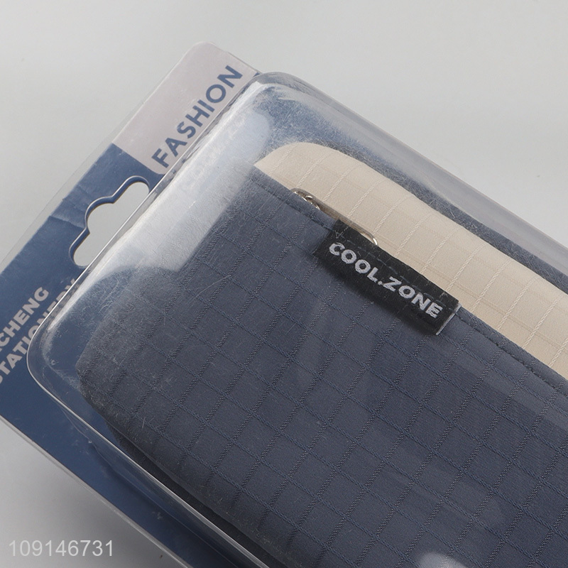 Yiwu market multicolor large capacity students pencil case for stationery