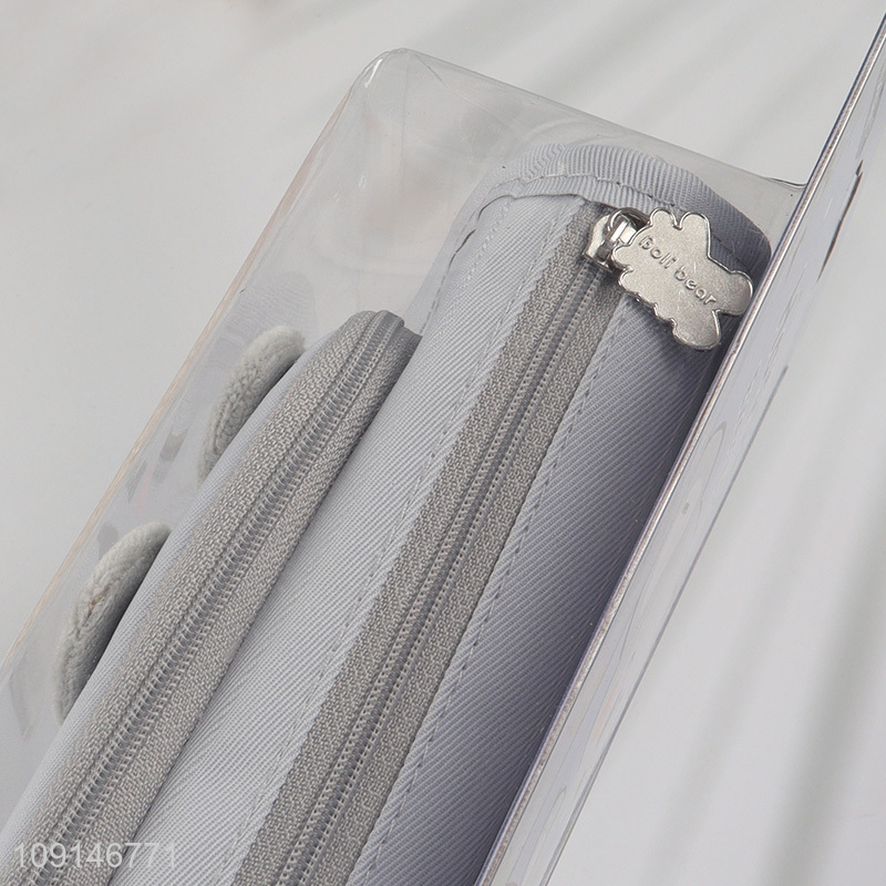 Factory price cartoon school students stationery storage pencil case