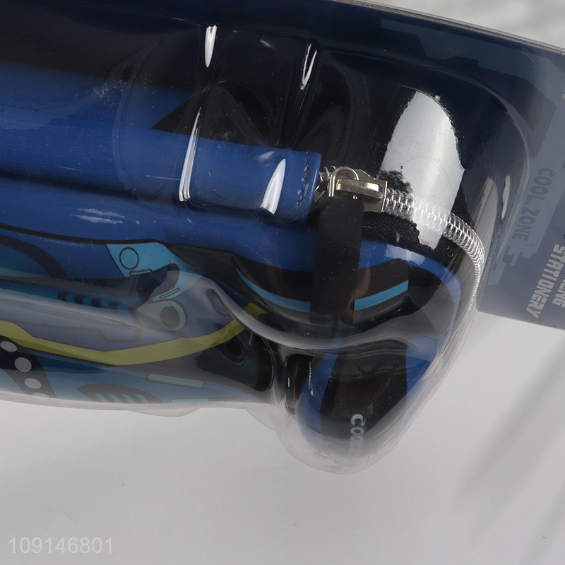 High quality racing car shape students boys pencil case for sale