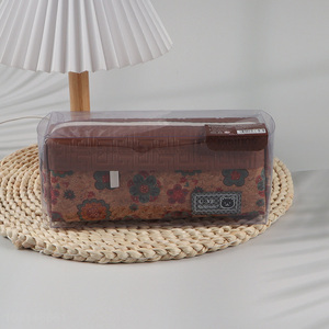 Most popular flower pattern students stationery pencil case pencil bag