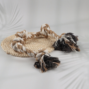 Best selling bite-resistant cotton rope chew toys pet interactive toys
