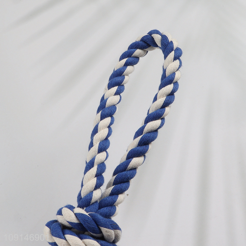 Top selling pet interactive toys cotton rope chew toys wholesale