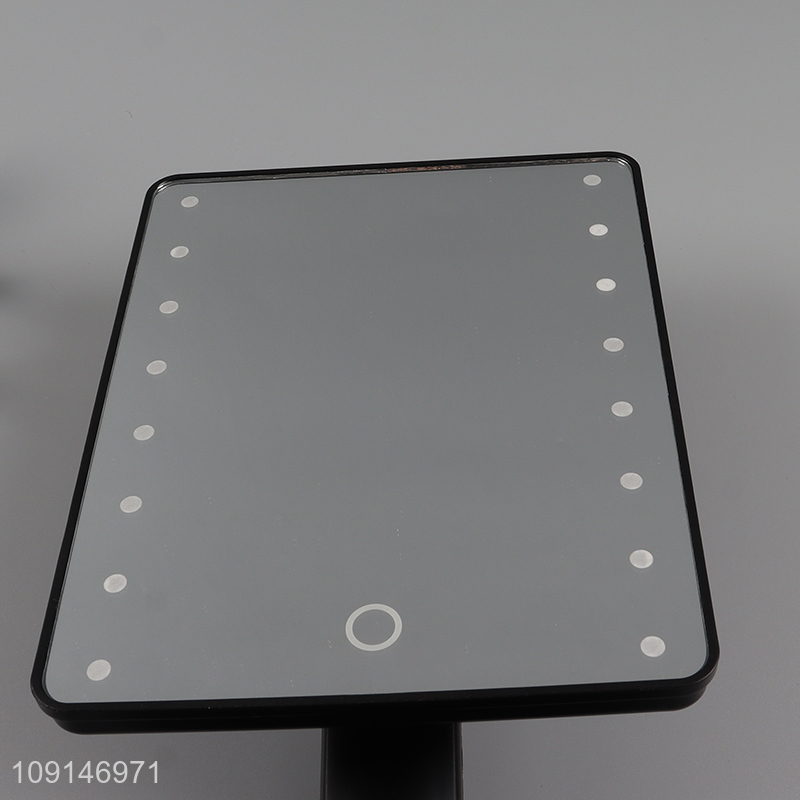 Top products rectangle led table mirror cosmetic mirror for sale