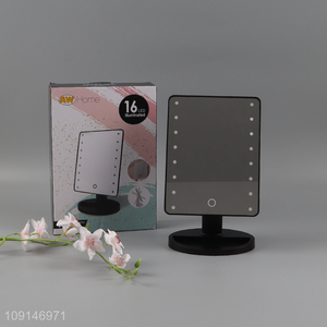 Top products rectangle led table <em>mirror</em> <em>cosmetic</em> <em>mirror</em> for sale