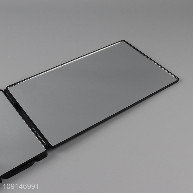 Wholesale Folding 3 Way Portable Vanity Cosmetic Makeup Barber Mirror