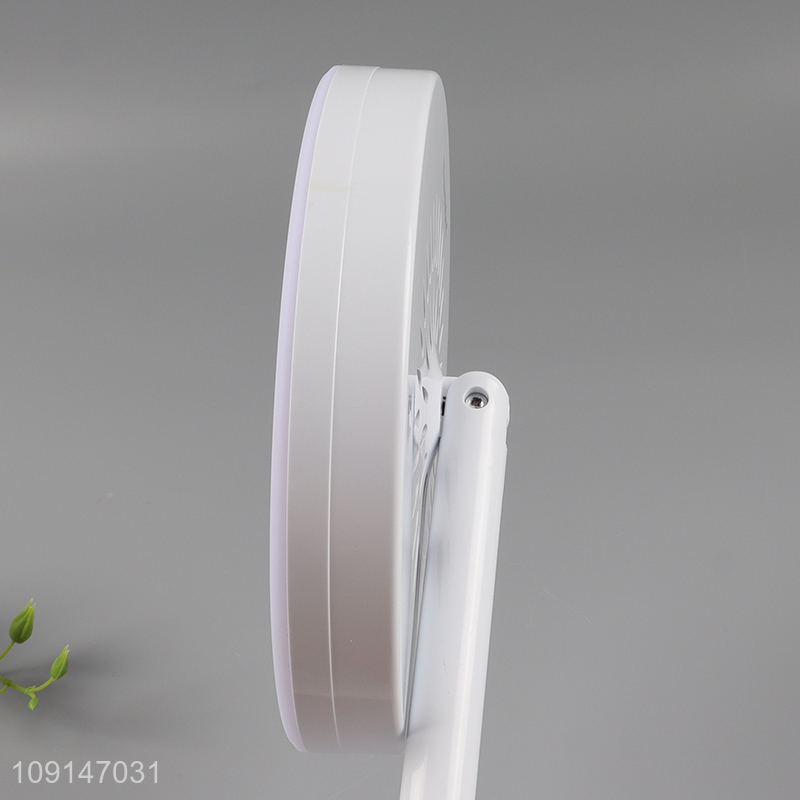Popular products round led cosmetic mirror vanity mirror with breeze fan