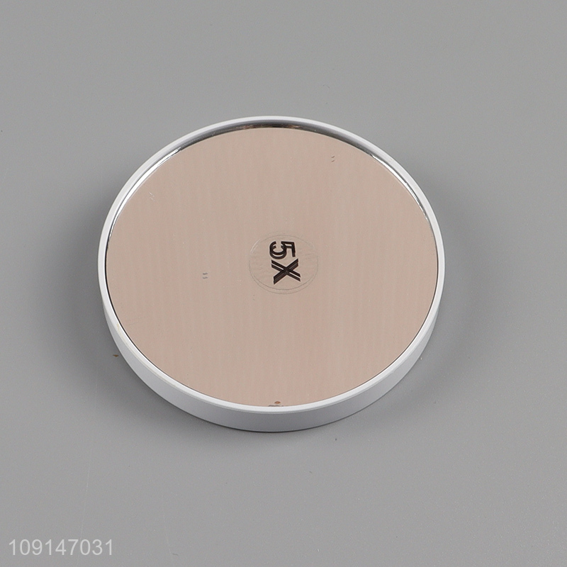 Popular products round led cosmetic mirror vanity mirror with breeze fan