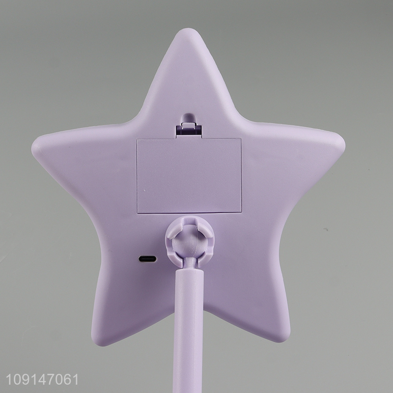 Best selling star shape led cosmetic mirror vanity mirror table mirror