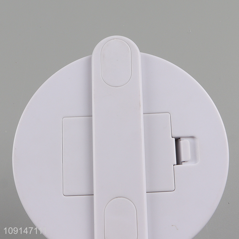 Good price portable folding handheld led cosmetic mirror vanity mirror