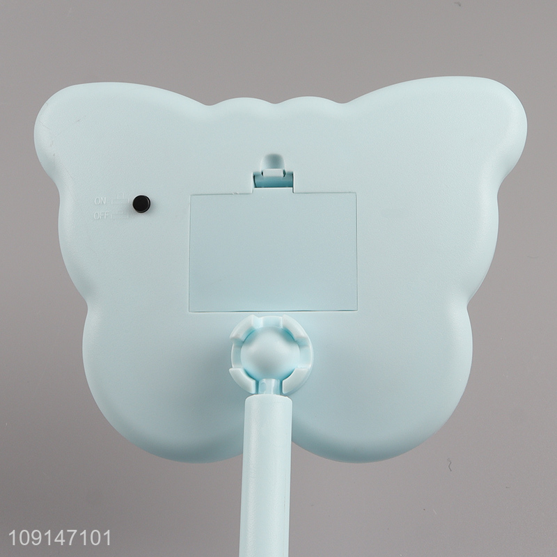 Hot sale butterfly shape adjustable led cosmetic mirror vanity mirror