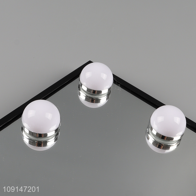 China factory rectangle led light cosmetic mirror vanity mirror table mirror