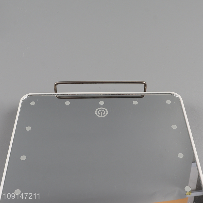 China products touch screen cosmetic mirror vanity mirror with led lights