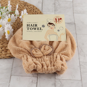 New Product Microfiber Hair Towel Wrap for Women All Hair Types