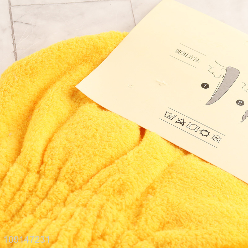 Factory Price Hair Towel Wrap Ultra Absorbent Microfiber Hair Towel