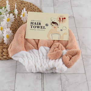 Popular Product Hair Towel Wrap Ultra Absorbent Microfiber Hair Towel