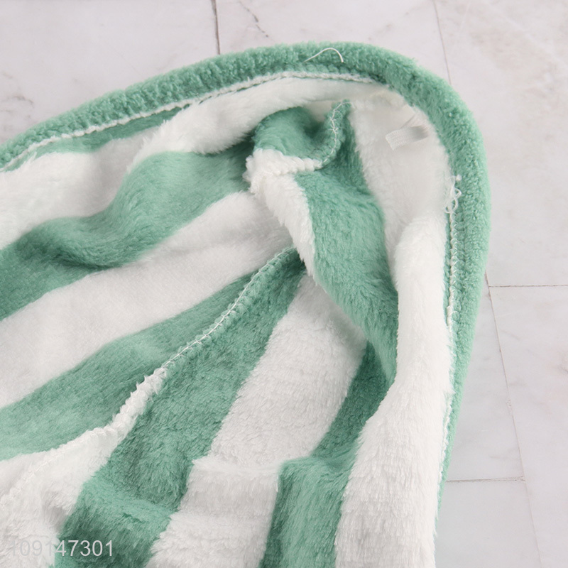 Factory Supply Super Absorbent Hair Towel Wrap for Thin Thick Hair